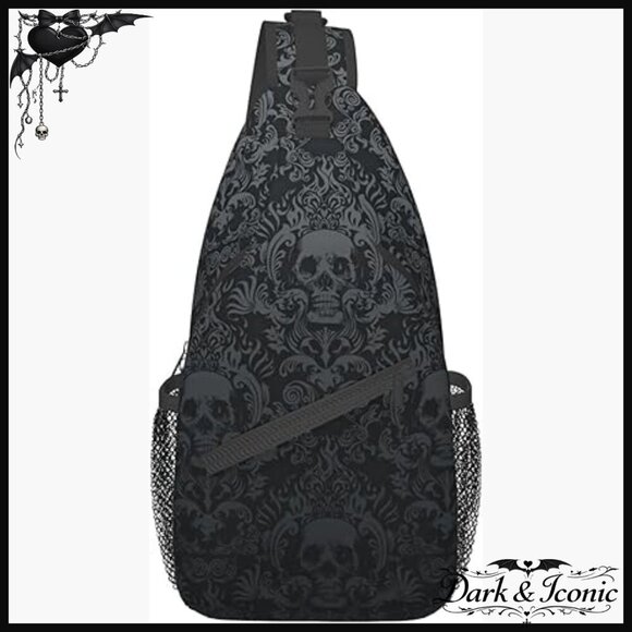 Lightweight Polyester Sling Backpack Daypack Crossbody Bag Travel Hiking main image 5
